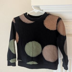 Tottini | Dot Black Crewneck